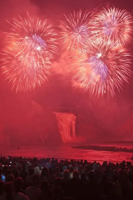 Framed Print : Quebec City, Quebec, Canada. Fireworks at Parc de la Chute-Montmorency (Montmorency Falls Park) Framed Print : Quebec City, Quebec, Canada. Fireworks at Parc de la Chute-Montmorency (Montmorency Falls Park)