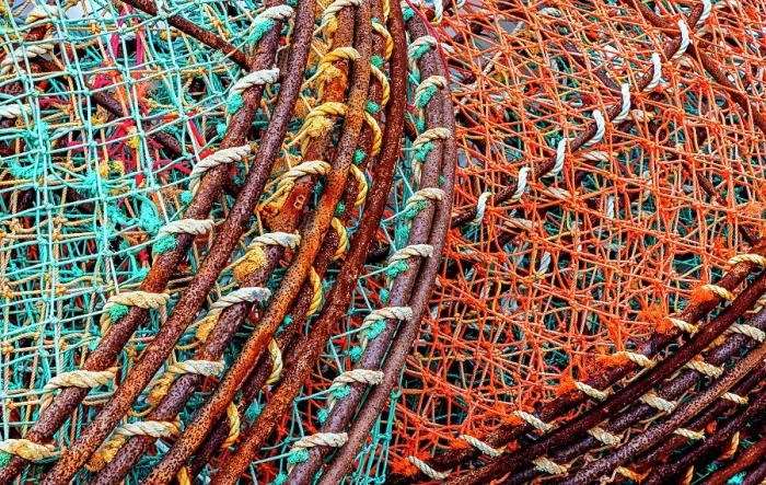 Framed Print : Quebec, Sept-Iles, Canada. Fishing nets Framed Print : Quebec, Sept-Iles, Canada. Fishing nets