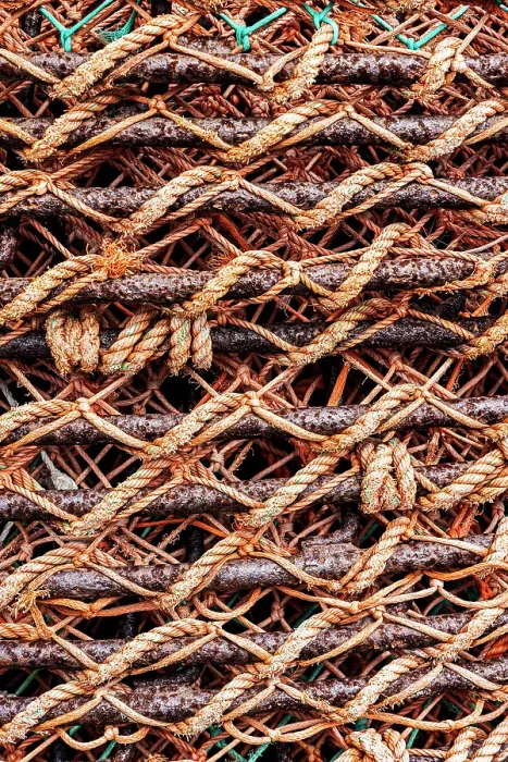 Framed Print : Quebec, Sept-Iles, Canada. Fishing nets Framed Print : Quebec, Sept-Iles, Canada. Fishing nets