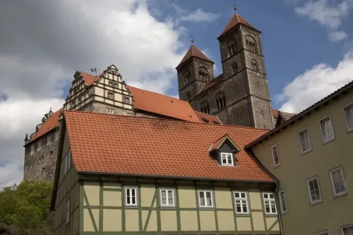 Framed Print : QUEDLINBURG18132-2012-BARTRUFF. CR2 - Romanesque St Framed Print : QUEDLINBURG18132-2012-BARTRUFF. CR2 - Romanesque St