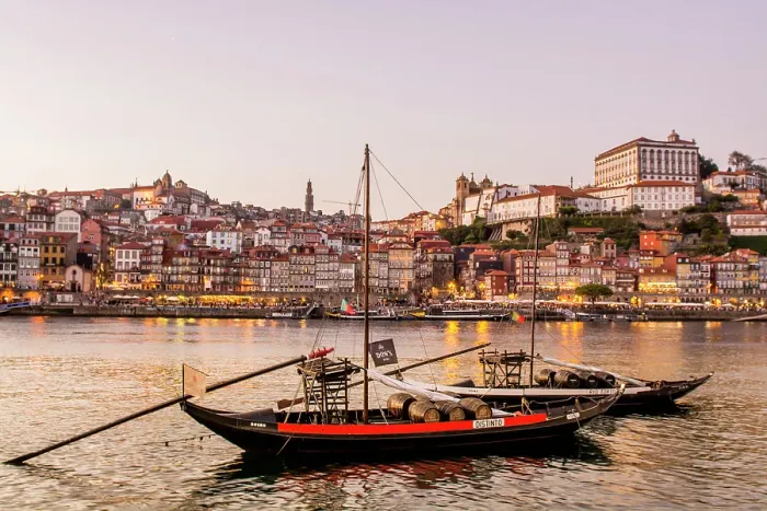 Framed Print : Rabelo boats on the Douro River, Porto, Portugal. (Editorial Use Only) Framed Print : Rabelo boats on the Douro River, Porto, Portugal. (Editorial Use Only)