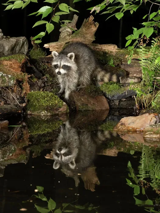 Framed Print : Raccoon, Pennsylvania, USA