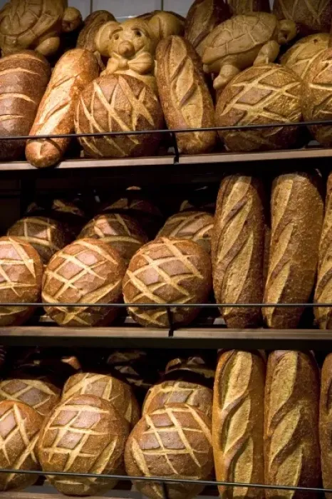 Framed Print : A rack of sourdough bread at the San Francisco airport Framed Print : A rack of sourdough bread at the San Francisco airport