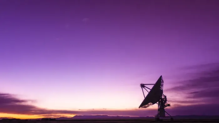 Framed Print : Radio telescope at the Very Large Array (VLA), Plains of San Agustin, Socorro, New