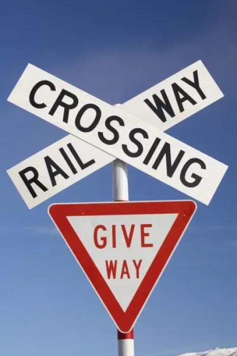 Framed Print : Railway Crossing, Sutton, near Middlemarch, Strath Taieri, Otago, South Island, New Framed Print : Railway Crossing, Sutton, near Middlemarch, Strath Taieri, Otago, South Island, New