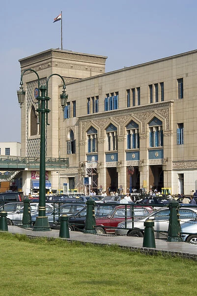 Railway Station of Mahattat Ramses, Cairo, Egypt, North Africa, Africa