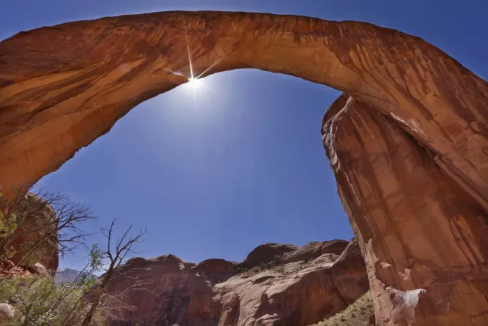 Framed Print : Rainbow Bridge National Monument in Utah, USA Framed Print : Rainbow Bridge National Monument in Utah, USA