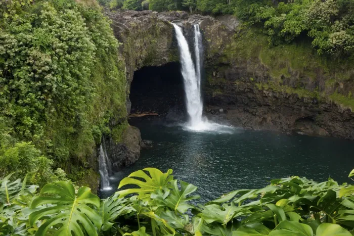 Framed Print : Rainbow Falls, Big Island, Hawaii Framed Print : Rainbow Falls, Big Island, Hawaii