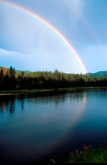 Framed Print : Rainbow over the north fork of the PayetteRiver in Idaho. rain, rainbow, weather Framed Print : Rainbow over the north fork of the PayetteRiver in Idaho. rain, rainbow, weather