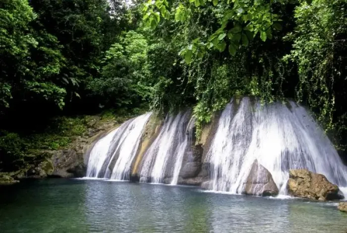 Framed Print : Reach Falls, Port Antonio, Jamaica Framed Print : Reach Falls, Port Antonio, Jamaica