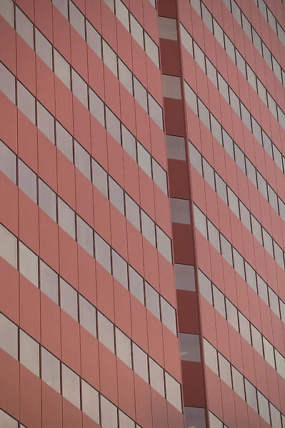02. Canada, Alberta, Edmonton: (Red) Atco Centre Building Detail