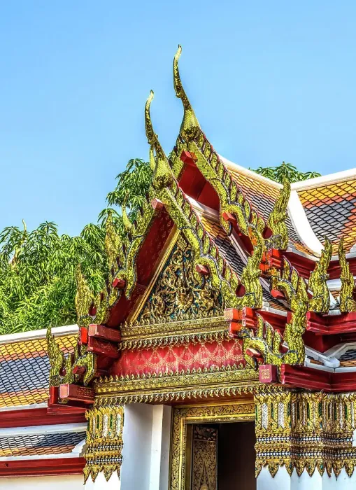 Framed Print : Red Buddha, Wat Pho Temple, Bangkok, Thailand. Built in 1600's. One of the oldest temples in Thailand Framed Print : Red Buddha, Wat Pho Temple, Bangkok, Thailand. Built in 1600's. One of the oldest temples in Thailand