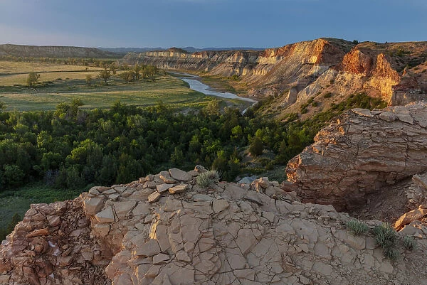 Red Cliffs above the Little Missouri River in the Little Missouri National Grasslands