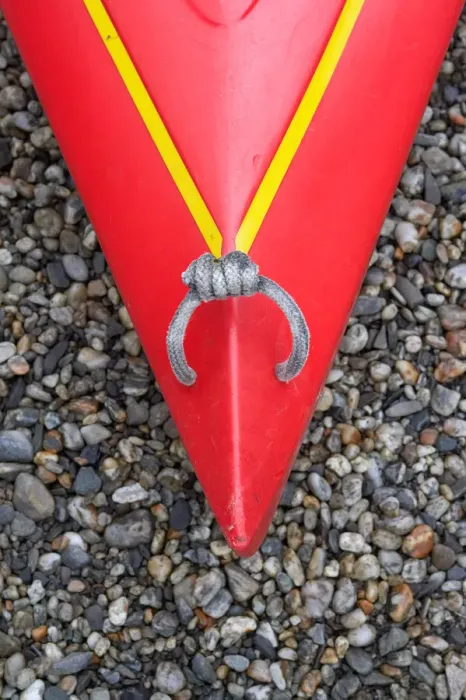 Framed Print : Detail of Red Kayak Framed Print : Detail of Red Kayak