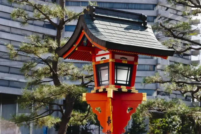 Framed Print : Red lantern in Fushimi Inari Shrine, Kyoto, Japan Framed Print : Red lantern in Fushimi Inari Shrine, Kyoto, Japan