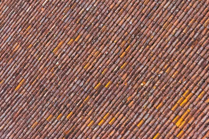 Framed Print : Red tile roof of Turaida Castle, Turaida, Latvia Framed Print : Red tile roof of Turaida Castle, Turaida, Latvia