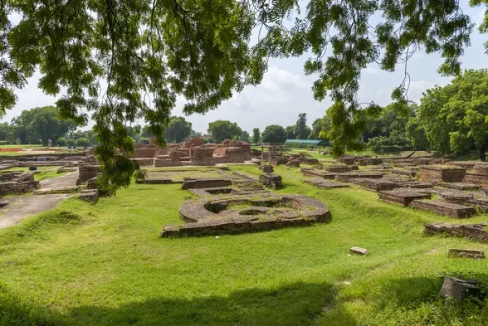 Framed Print : Remains in Sarnath, India Framed Print : Remains in Sarnath, India