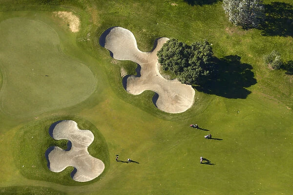 Remuera Golf Course, Auckland, North Island, New Zealand - aerial