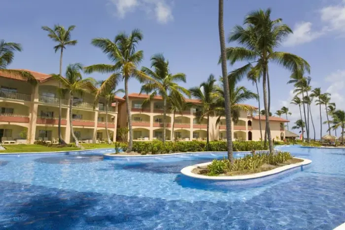 Framed Print : Resort Hotel Zone at Punta Cana