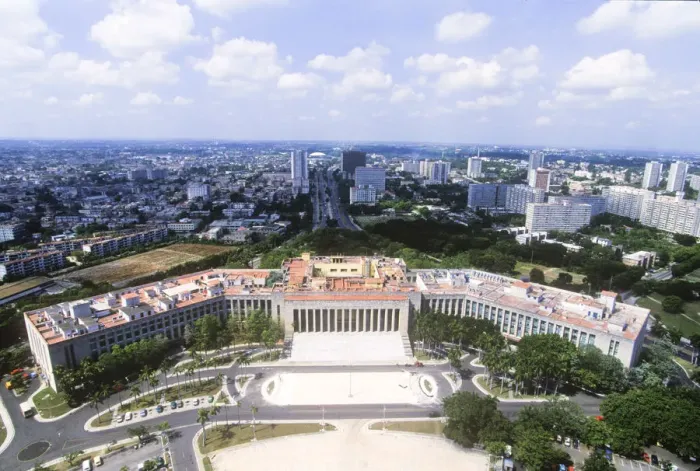 Framed Print : Revolution Plaza - Presidential Palace Framed Print : Revolution Plaza - Presidential Palace