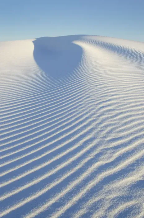 Framed Print : Ripple patterns in gypsum sand dunes, White Sands National Monument, New Mexico Framed Print : Ripple patterns in gypsum sand dunes, White Sands National Monument, New Mexico