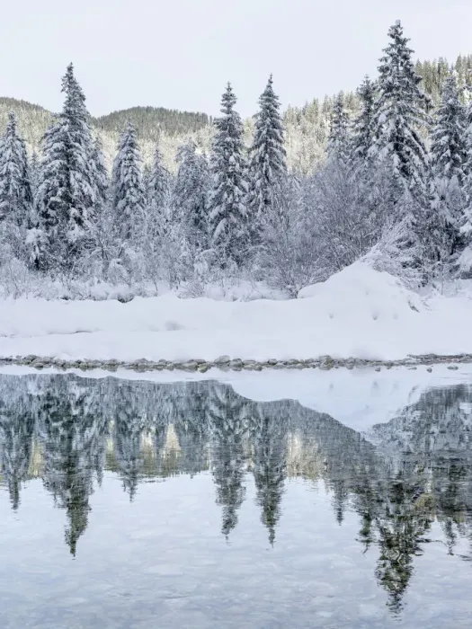 Framed Print : River Isar near Sylvenstein Reservoir close to village in the Karwendel mountain range during winter. Germany, Upper Bavaria Framed Print : River Isar near Sylvenstein Reservoir close to village in the Karwendel mountain range during winter. Germany, Upper Bavaria