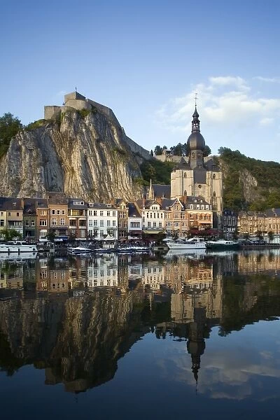 River Meuse, Dinant, Namur, Wallonia, Belgium