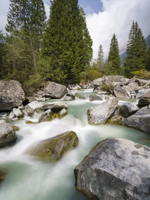 Framed Print : River Sarca. Val di Genova in the Parco Naturale Adamello, Brenta, Trentino, Italy Framed Print : River Sarca. Val di Genova in the Parco Naturale Adamello, Brenta, Trentino, Italy