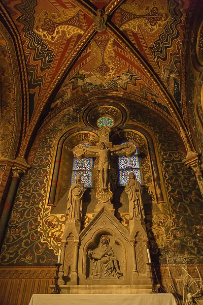 RM. Inside Mattias Cathedral. Budapest. Hungary