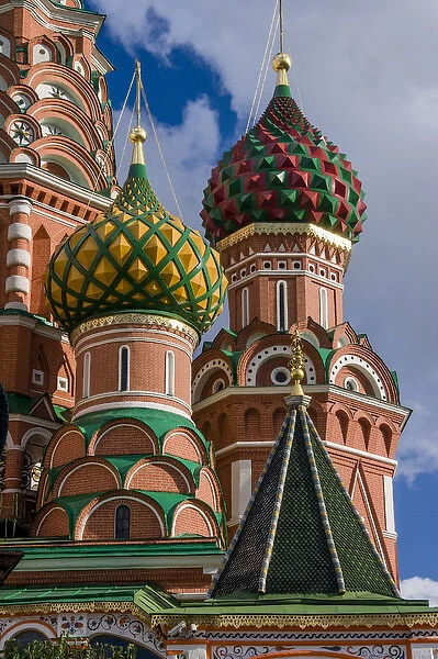 RM. St. Basils Cathedral. Red Square. Unesco World Heritage Site. Moscow. Russia