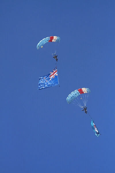 RNZAF Sky Divers, Warbirds over Wanaka, Wanaka, South Island, New Zealand