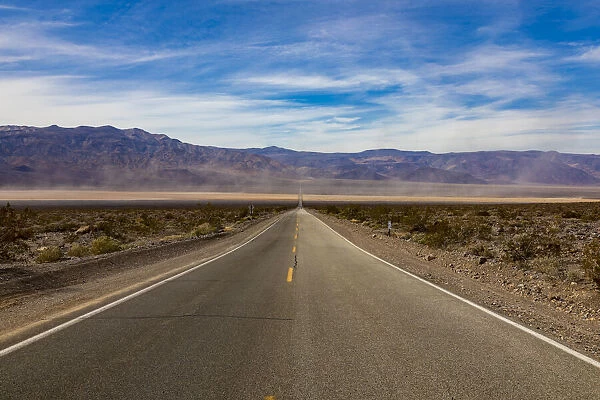 Road in Death Valley National Park, California