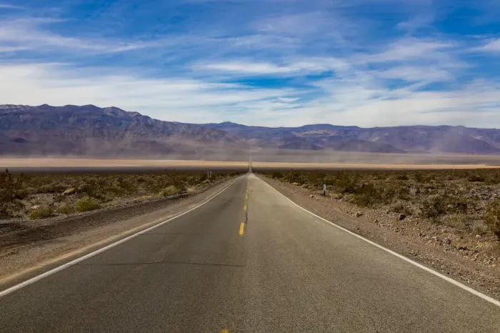 Framed Print : Road in Death Valley National Park, California Framed Print : Road in Death Valley National Park, California
