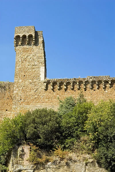 Rocca Aldobrandesca, (11th century) Sovana, Grosseto, Tuscany, Italy