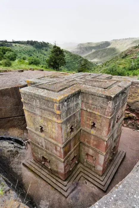 Framed Print : The rock-hewn churches of Lalibela, Ethiopia Framed Print : The rock-hewn churches of Lalibela, Ethiopia