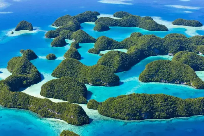 Framed Print : Rock Islands, Palau Framed Print : Rock Islands, Palau