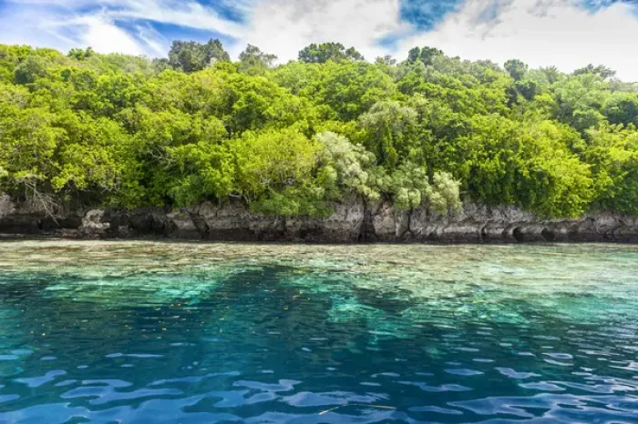 Framed Print : Rock islands, Palau, Central Pacific Framed Print : Rock islands, Palau, Central Pacific