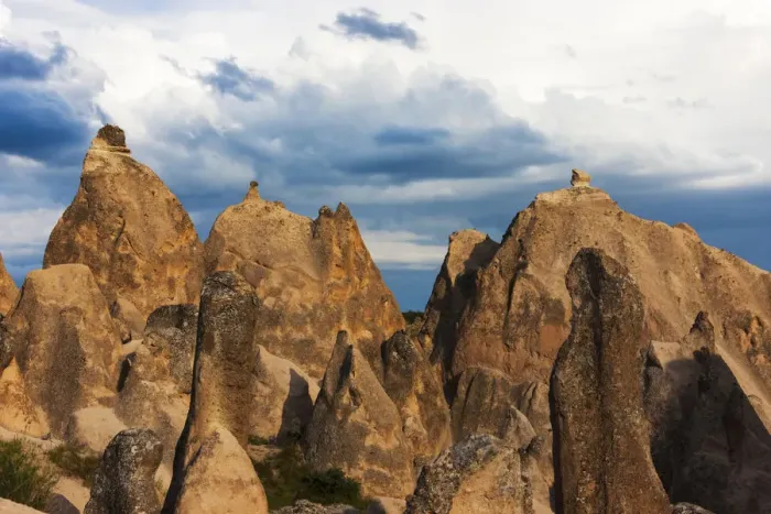 Framed Print : Rock pillars in Cappadocia, UNESCO World Heritage Site, Turkey Framed Print : Rock pillars in Cappadocia, UNESCO World Heritage Site, Turkey