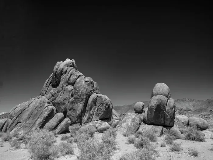 Framed Print : Rockpiles of the Alabama Hills served as a setting for hundreds of cowboy movies from the 1930's to the 1950's Framed Print : Rockpiles of the Alabama Hills served as a setting for hundreds of cowboy movies from the 1930's to the 1950's