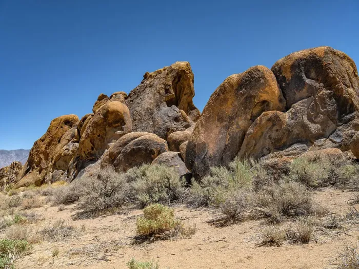 Framed Print : Rockpiles of the Alabama Hills served as a setting for hundreds of cowboy movies from the 1930's to the 1950's