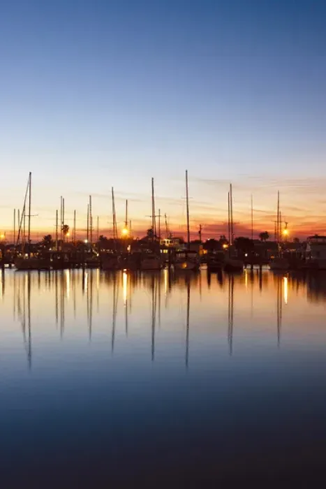 Framed Print : Rockport, Texas harbor at sunset Framed Print : Rockport, Texas harbor at sunset