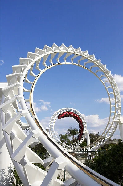 Rollercoaster, Sea World, Gold Coast, Queensland, Australia