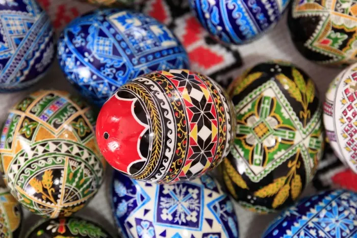 Framed Print : Romania. Bukovina, Moldovita, Renowned for painted eggs decorative for Easter holidays Framed Print : Romania. Bukovina, Moldovita, Renowned for painted eggs decorative for Easter holidays