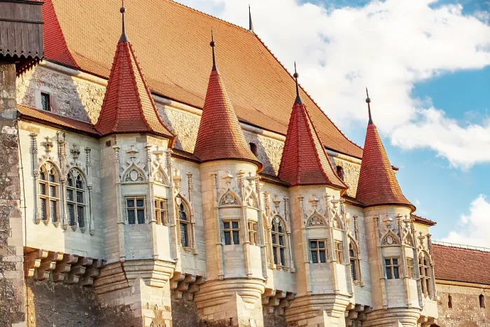 Framed Print : Romania, Hunedoara. Corvin Castle, Gothic-Renaissance castle, one of the largest castles in Europe