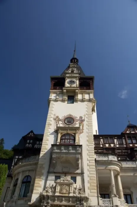 Framed Print : Romania, Sinaia. Neo-Renaissance Peles Castle, c. 1873. Summer residence of King Carol I