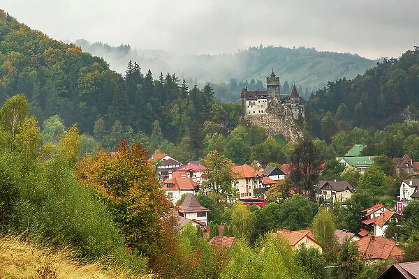 Romania, Transylvania. Bran. Bran Castle. Home of Count Dracula. Vlad the Impaler