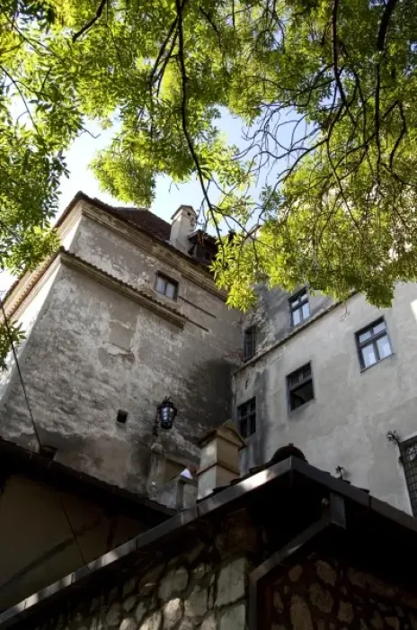 Framed Print : Romania, Transylvania, Bran Castle National Monument (aka Draculas Castle), c. 1377