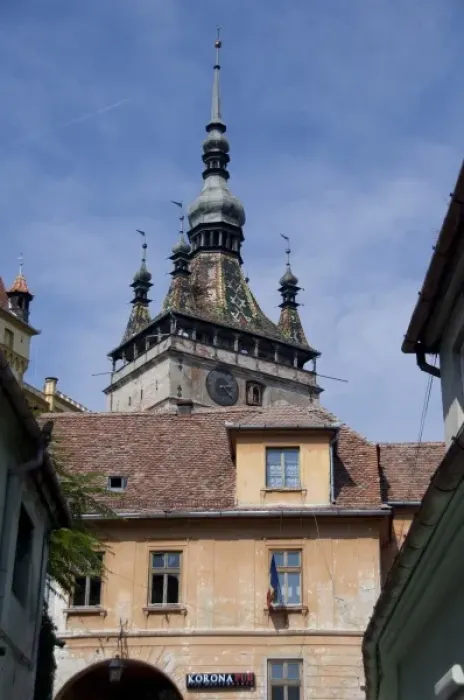 Framed Print : Romania, Transylvania, Sighisoara. Birthplace of Vlad Tepes, the inspiration for Framed Print : Romania, Transylvania, Sighisoara. Birthplace of Vlad Tepes, the inspiration for