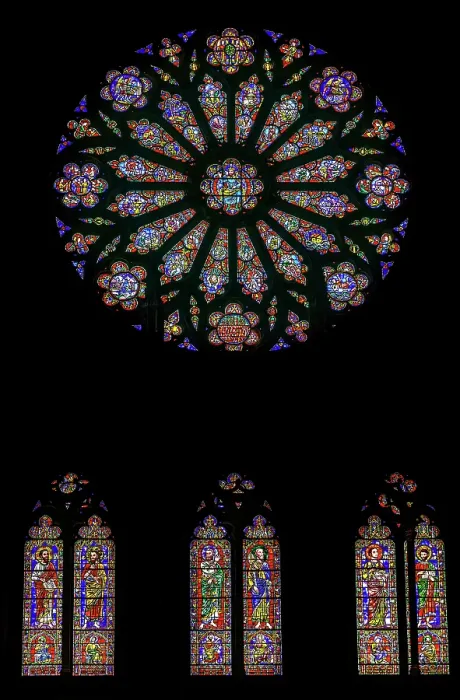 Framed Print : Rose window stained glass, Washington National Cathedral, Washington DC. Construction started 1907. (Editorial Use Only) Framed Print : Rose window stained glass, Washington National Cathedral, Washington DC. Construction started 1907. (Editorial Use Only)