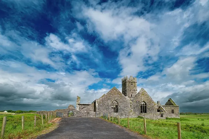 Framed Print : Ross Errily Friary. Located in County Clare, Ireland Framed Print : Ross Errily Friary. Located in County Clare, Ireland